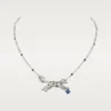 Cartier Panthère De Cartier H7000322 Necklace White Gold Sapphire and Diamonds 1