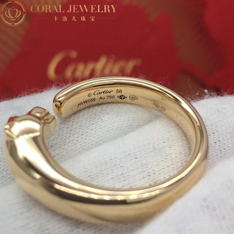 Cartier B4230000 Panthère De Cartier Ring Rose Gold Tsavorite 2