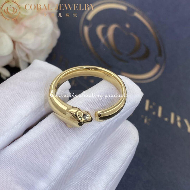 Cartier Panthère De Cartier B4230100 Ring Yellow Gold Tsavorite 3