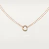 Cartier Trinity Necklace B7218200 White Gold Yellow Gold Rose Gold 1