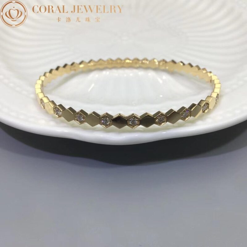 Chaumet Bee My Love Bracelet 083439 Yellow gold diamonds 2