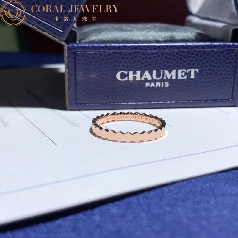 Chaumet Bee My Love Ring 081931 Rose gold 2.5 mm 8