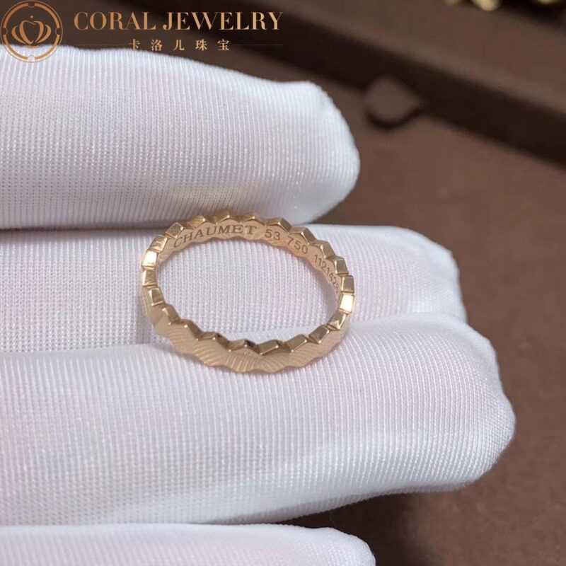 Chaumet Bee My Love Ring 081931 Rose gold 2.5 mm 2