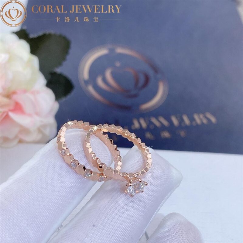 Chaumet Bee My Love Ring J4NC00 Rose gold, diamond 6