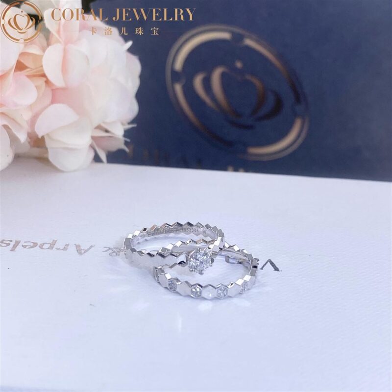 Chaumet Bee My Love Ring J4NC00-1 White gold diamond 4