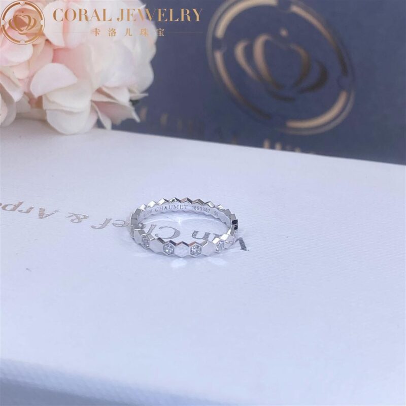 Chaumet Bee My Love Ring 081890 White gold diamonds 2.5 mm 5
