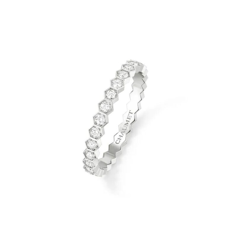 Chaumet Bee My Love Ring 081891 White gold diamonds 2.5 mm 2