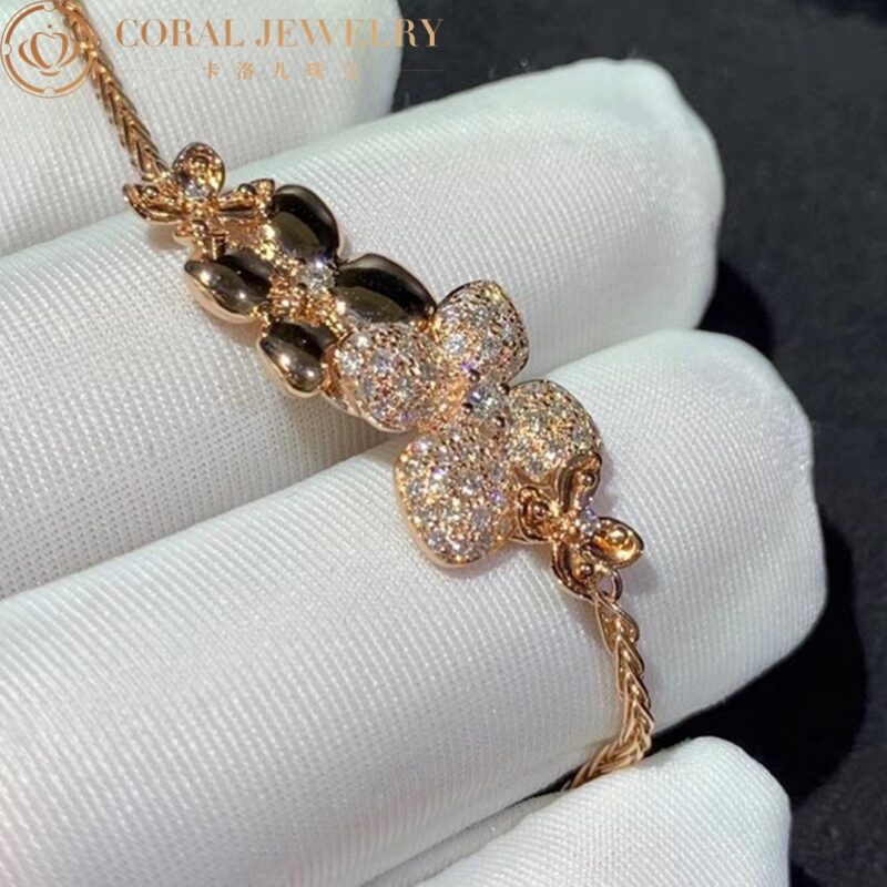 Chaumet 083141 Hortensia Astres d’Or Gold Bracelet 2