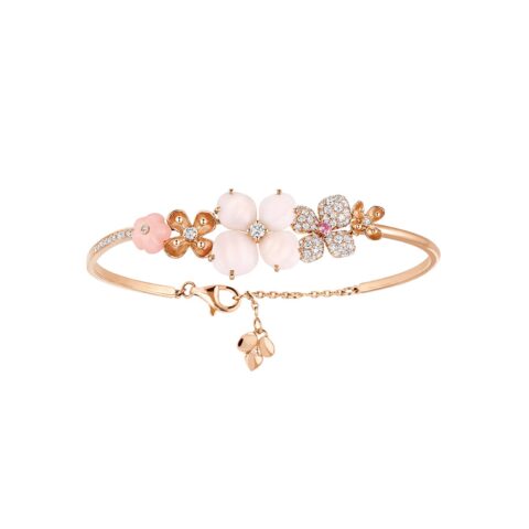 Chaumet Hortensia Bracelet 082789 18-kt Rose Gold Rose Sapphire and Diamonds 1
