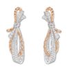 Chaumet Insolence Earrings 082961 White Gold Rose Gold Diamonds 2