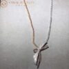 Chaumet 082937 Insolence Necklace White Gold Rose Gold Diamonds 11