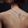 Chaumet 082937 Insolence Necklace White Gold Rose Gold Diamonds 10