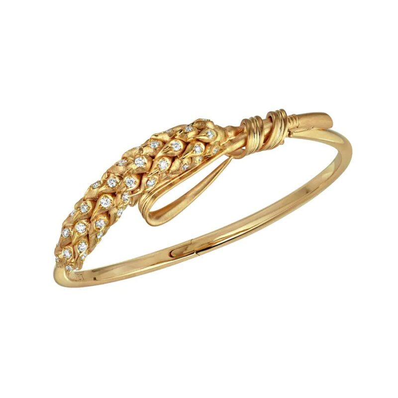 Chaumet 083258 Jardins l’Épi de Blé de Chaumet Bracelet Yellow Gold, Diamonds 1