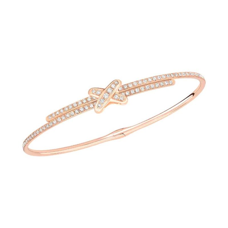 Chaumet 082180 Jeux De Liens Bracelet Rose Gold Diamonds 1