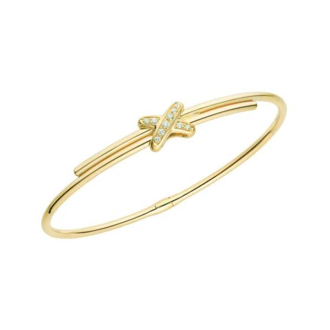 Chaumet 082180-yg Jeux De Liens Bracelet Yellow Gold Diamonds 1