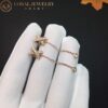 Chaumet Jeux de Liens 080048 Earrings Rose Gold Diamonds 4