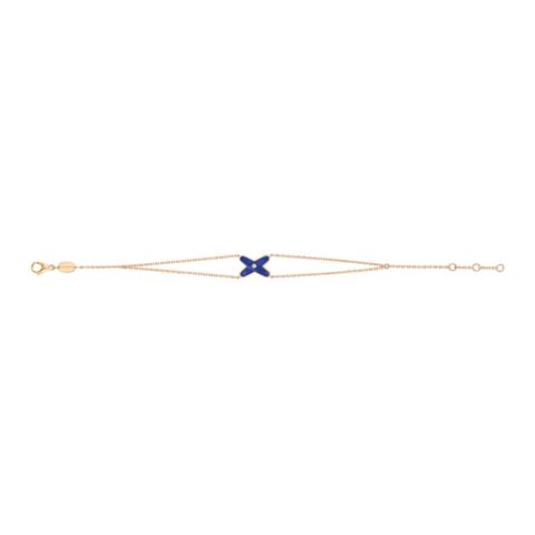 Chaumet Jeux De Liens Onyx Bracelet Rose Gold Lapis lazuli Diamond 085122 1