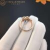 Chaumet Jeux De Liens Ring 081239 Rose Gold Diamonds 2