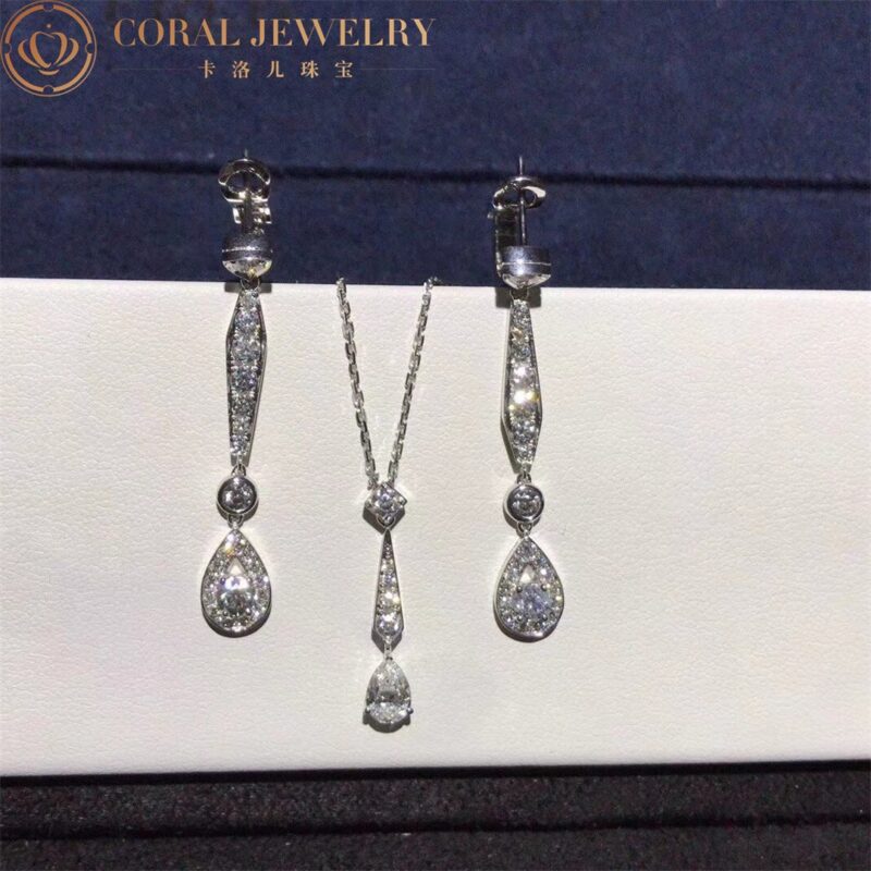 Chaumet 081786 Joséphine white-gold diamond earrings 5