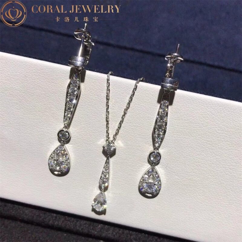 Chaumet 081786 Joséphine white-gold diamond earrings 4