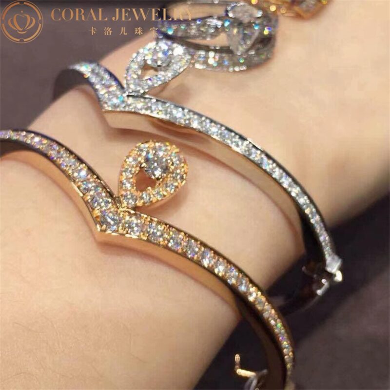 Chaumet Joséphine Aigrette Bracelet 082536 Rose gold diamonds 8