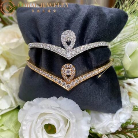 Chaumet Joséphine Aigrette Bracelet 082076 White Gold Diamonds 14