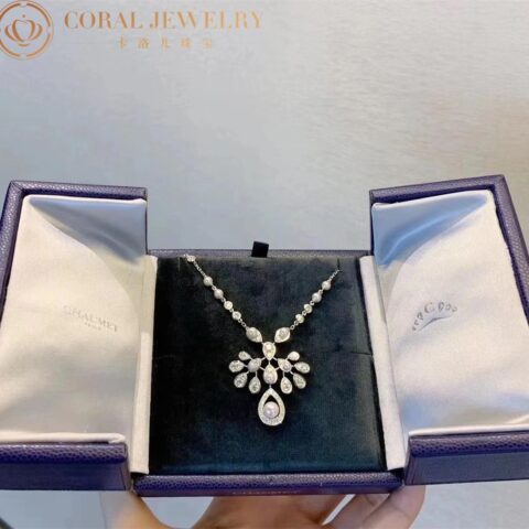 Chaumet 083253 Joséphine Aigrette Impériale Long Necklace White Gold Pearls Diamonds 8