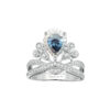 Chaumet Joséphine Aigrette Impériale Ring Platinum Sapphire1