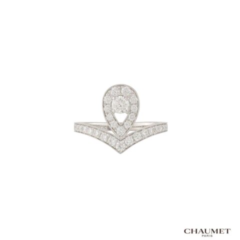 Chaumet Josephine Aigrette Ring 083510 White Gold Diamond 1