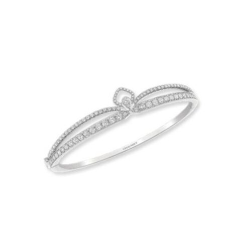 Chaumet 082841 Joséphine Eclat Floral 18ct white-gold and diamond bracelet 1
