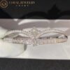 Chaumet Joséphine Eclat Floral Bracelet J1MQBR White Gold Diamonds 8