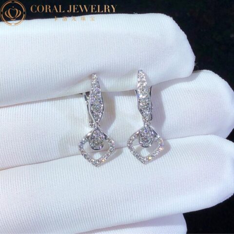 Chaumet Joséphine Eclat Floral 082674 Earrings White Gold Diamonds 5