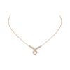 Chaumet 082671 Josephine Eclat Floral pink gold and diamond pendant 1