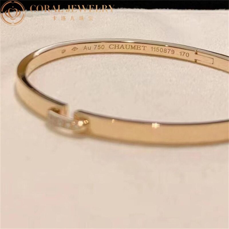 Chaumet Liens Évidence Bracelet 083355 Rose Gold Diamonds 5