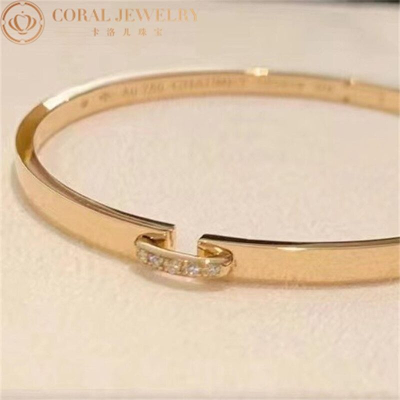 Chaumet Liens Évidence Bracelet 083355 Rose Gold Diamonds 4
