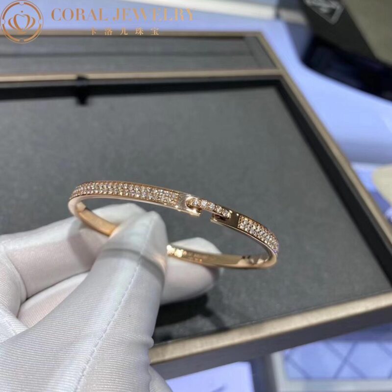 Chaumet 083555 Liens Évidence Bracelet Rose Gold Diamonds 2