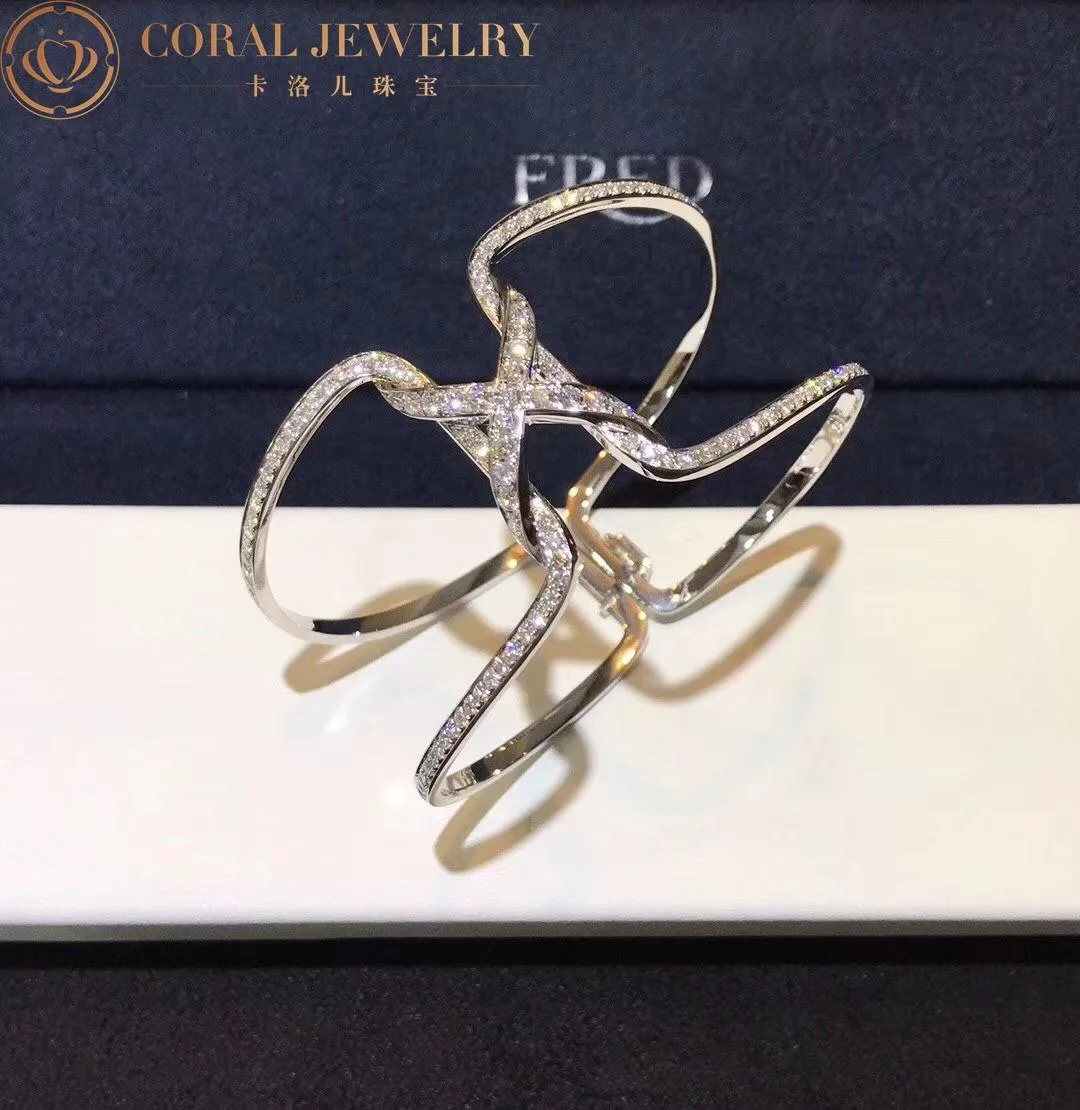 Chaumet 082221 Liens Openworked Bracelet White Gold Diamonds 6 Chaumet 082221 Liens Openworked Bracelet White Gold Diamonds 6