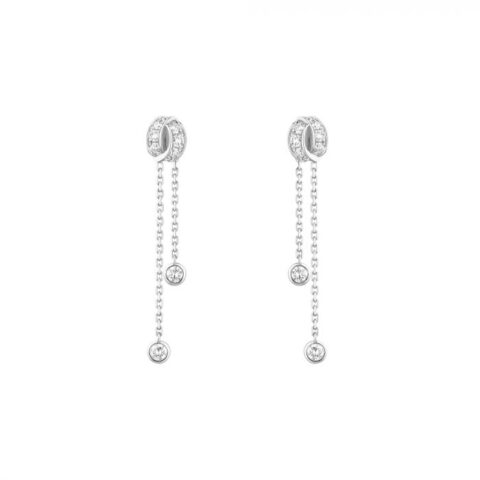 Chaumet 083804 Liens Séduction Earrings White Gold Diamond 2