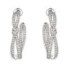 Chaumet 083224 Liens Séduction Hoop Earrings White Gold Diamond 1
