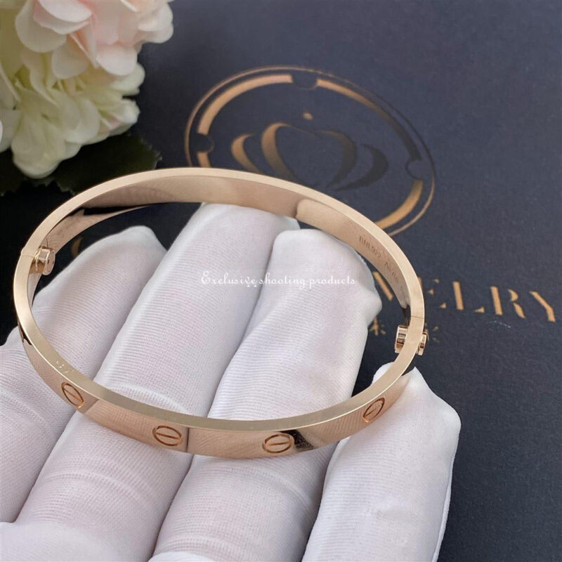Cartier Love Bracelet B6035617 Rose Gold 11