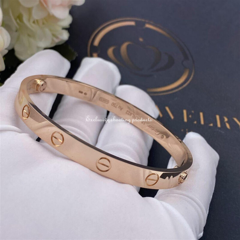Cartier Love Bracelet B6035617 Rose Gold 10