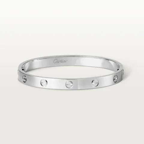 Cartier Love Bracelet B6067617 White Gold 1