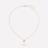 Chanel Coco Crush J12102 Necklace Quilted Motif 18k Beige Gold Diamonds 1