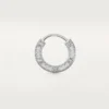 Cartier Love Earrings B8301424 18K White Gold Diamond 1