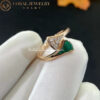 Bulgari Divas’ Dream 356448 Ring Rose Gold Diamonds Malachite 2