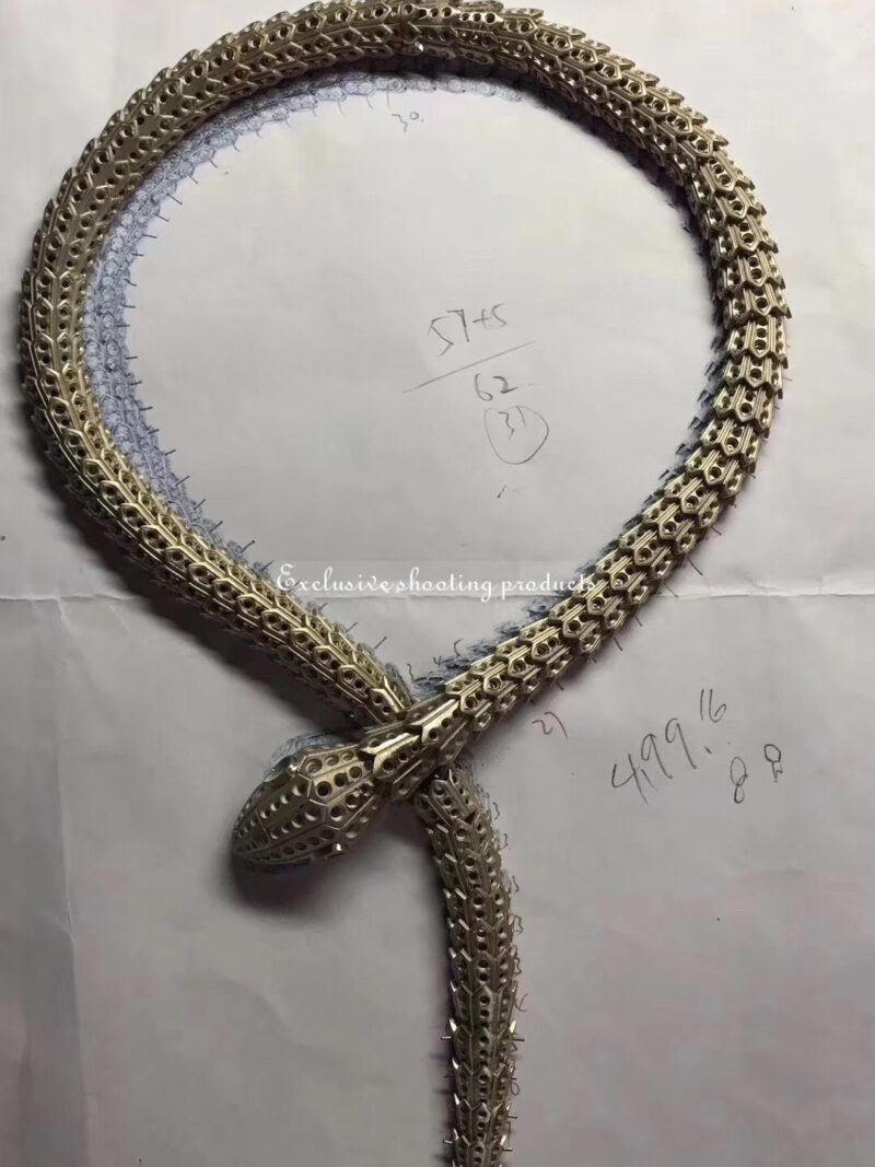 Bulgari Serpenti 261226 Diamond Necklace Pavé Diamond 7