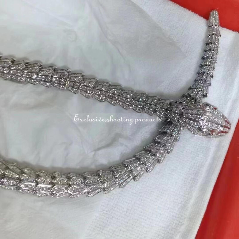 Bulgari Serpenti 261226 Diamond Necklace Pavé Diamond 3