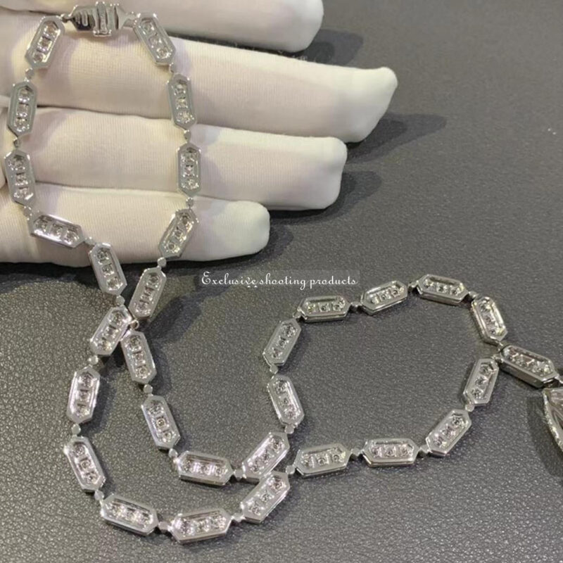 Bulgari Serpenti necklace Diamond & emerald eyes necklace 3