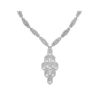 Bulgari Serpenti 353843 Necklace in 18 kt white gold and pavé diamonds 1