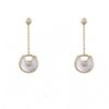 Cartier Amulette De B8301229 Cartier Earrings White mother-of-pearl Yellow Gold 1
